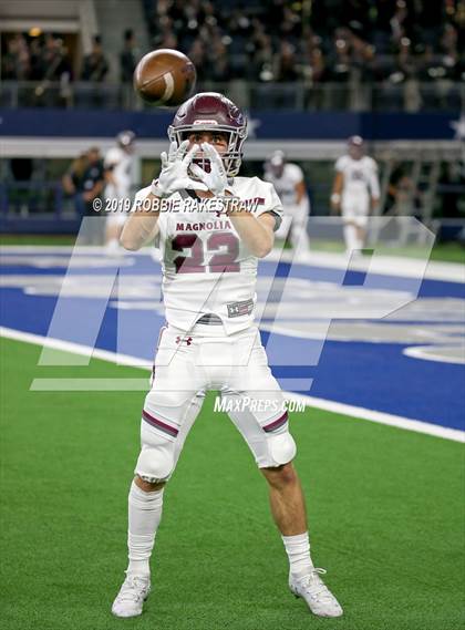 Thumbnail 1 in Magnolia vs. Highland Park (UIL 5A Division 1 Region 2 Area Playoff) photogallery.