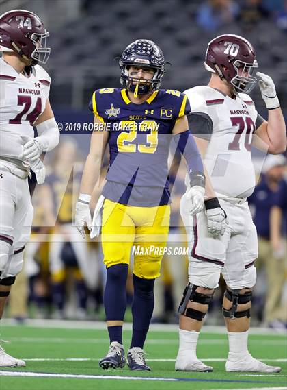 Thumbnail 1 in Magnolia vs. Highland Park (UIL 5A Division 1 Region 2 Area Playoff) photogallery.