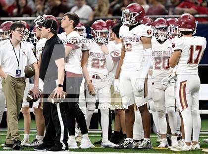 Thumbnail 1 in Brother Martin @ John Curtis Christian (LHSAA Div I Select Final) photogallery.