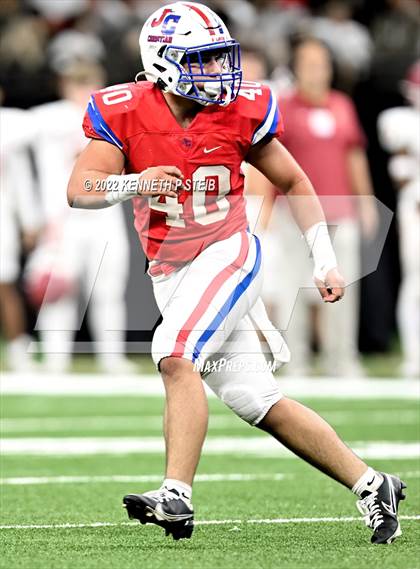 Thumbnail 2 in Brother Martin @ John Curtis Christian (LHSAA Div I Select Final) photogallery.