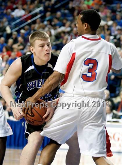 Thumbnail 2 in Christian County vs. Shelby Valley (KHSAA Sweet 16) photogallery.