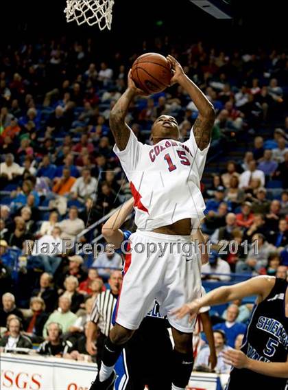 Thumbnail 1 in Christian County vs. Shelby Valley (KHSAA Sweet 16) photogallery.