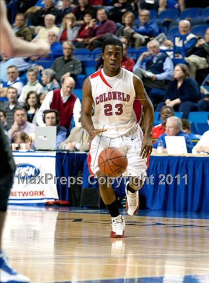 Thumbnail 2 in Christian County vs. Shelby Valley (KHSAA Sweet 16) photogallery.