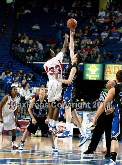 Thumbnail 1 in Christian County vs. Shelby Valley (KHSAA Sweet 16) photogallery.