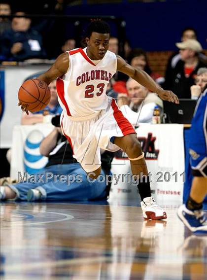 Thumbnail 2 in Christian County vs. Shelby Valley (KHSAA Sweet 16) photogallery.