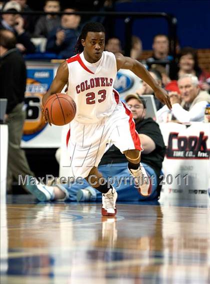Thumbnail 1 in Christian County vs. Shelby Valley (KHSAA Sweet 16) photogallery.
