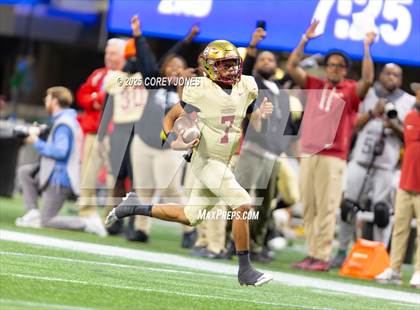 Thumbnail 3 in Creekside vs Benedictine (GHSA AAAA Championship) photogallery.