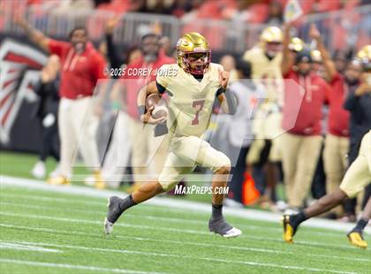 Thumbnail 2 in Creekside vs Benedictine (GHSA AAAA Championship) photogallery.