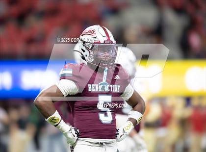 Thumbnail 2 in Creekside vs Benedictine (GHSA AAAA Championship) photogallery.