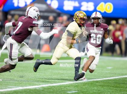 Thumbnail 3 in Creekside vs Benedictine (GHSA AAAA Championship) photogallery.