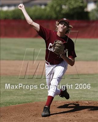 Thumbnail 2 in Calvary Chapel Downey @ Whittier Christian (Section Playoffs) photogallery.