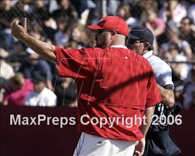 Thumbnail 2 in Calvary Chapel Downey @ Whittier Christian (Section Playoffs) photogallery.