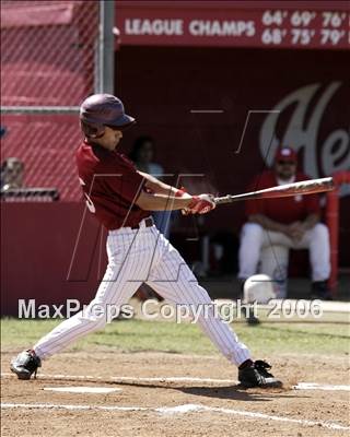 Thumbnail 2 in Calvary Chapel Downey @ Whittier Christian (Section Playoffs) photogallery.