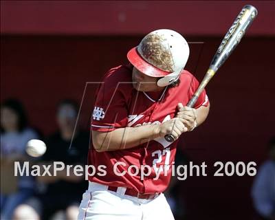 Thumbnail 1 in Calvary Chapel Downey @ Whittier Christian (Section Playoffs) photogallery.