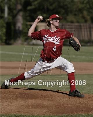 Thumbnail 1 in Calvary Chapel Downey @ Whittier Christian (Section Playoffs) photogallery.