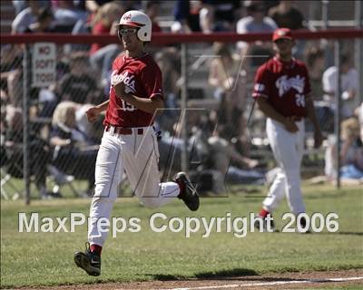 Thumbnail 2 in Calvary Chapel Downey @ Whittier Christian (Section Playoffs) photogallery.