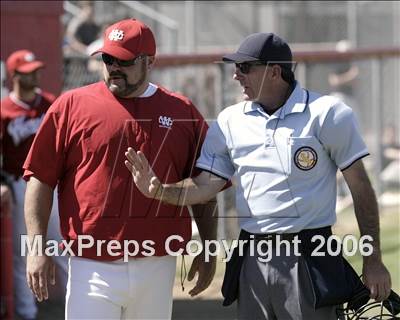 Thumbnail 2 in Calvary Chapel Downey @ Whittier Christian (Section Playoffs) photogallery.