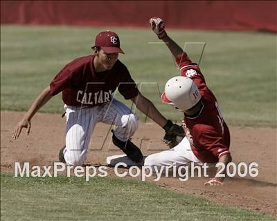 Thumbnail 2 in Calvary Chapel Downey @ Whittier Christian (Section Playoffs) photogallery.