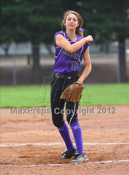 Thumbnail 2 in Granite Bay vs Shasta (Stephanie LeDoux Tournament) photogallery.
