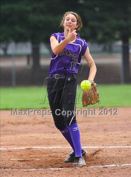 Thumbnail 1 in Granite Bay vs Shasta (Stephanie LeDoux Tournament) photogallery.