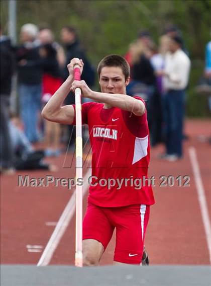 Thumbnail 2 in Lake Oswego Invitational (Boys Field Events) photogallery.