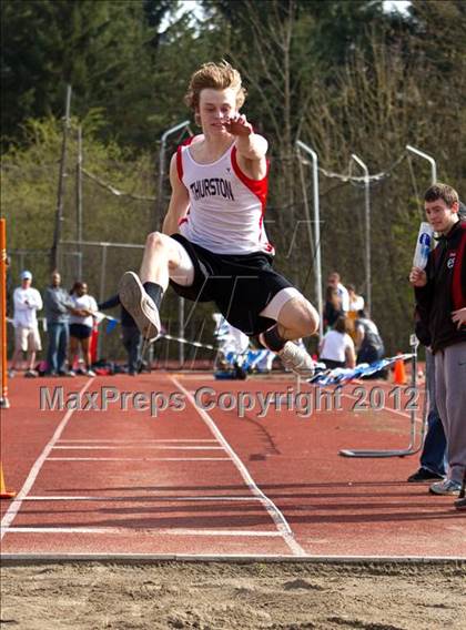 Thumbnail 1 in Lake Oswego Invitational (Boys Field Events) photogallery.