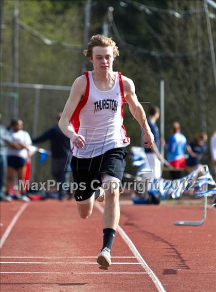 Thumbnail 3 in Lake Oswego Invitational (Boys Field Events) photogallery.