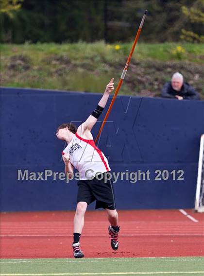 Thumbnail 2 in Lake Oswego Invitational (Boys Field Events) photogallery.