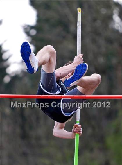 Thumbnail 3 in Lake Oswego Invitational (Boys Field Events) photogallery.