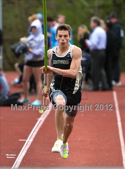 Thumbnail 2 in Lake Oswego Invitational (Boys Field Events) photogallery.