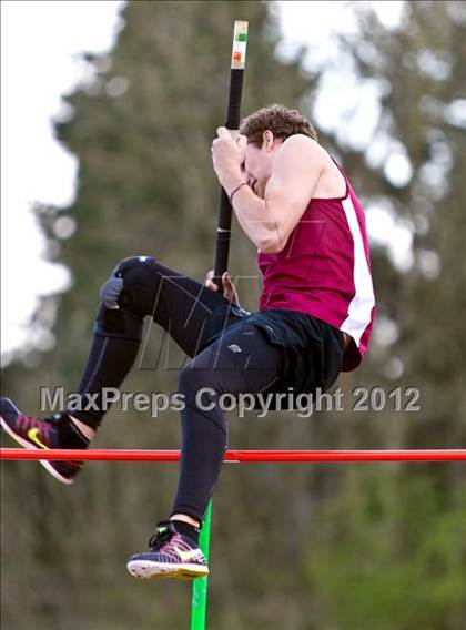 Thumbnail 2 in Lake Oswego Invitational (Boys Field Events) photogallery.