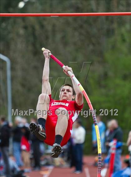 Thumbnail 3 in Lake Oswego Invitational (Boys Field Events) photogallery.