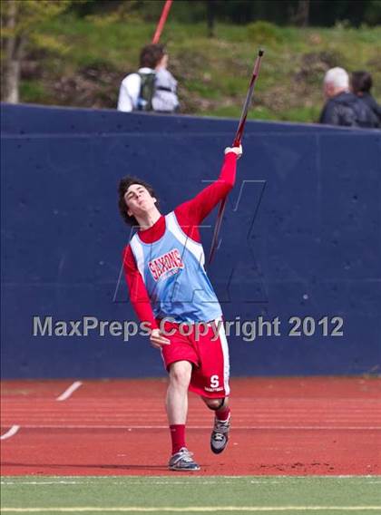 Thumbnail 3 in Lake Oswego Invitational (Boys Field Events) photogallery.