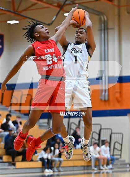 Thumbnail 1 in East Nashville Magnet vs. Pope John Paul II photogallery.