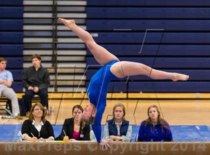 Thumbnail 3 in Yorktown Gymnastics Meet (Yorktown) photogallery.