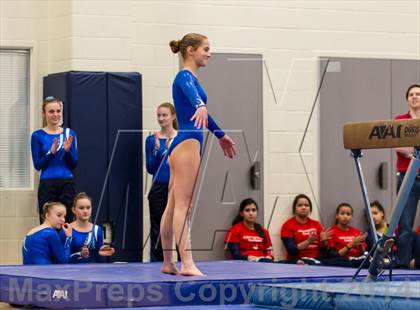 Thumbnail 3 in Yorktown Gymnastics Meet (Yorktown) photogallery.