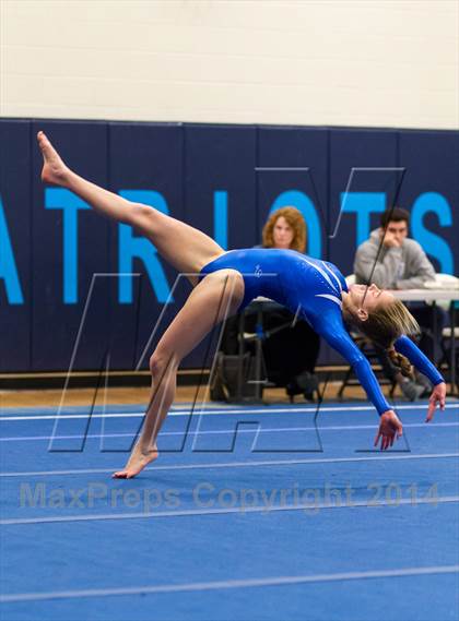 Thumbnail 1 in Yorktown Gymnastics Meet (Yorktown) photogallery.