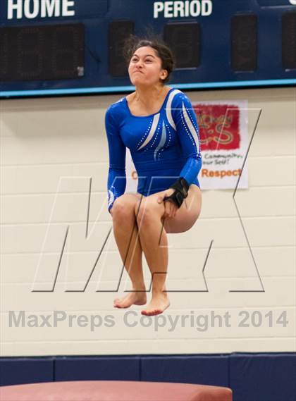 Thumbnail 1 in Yorktown Gymnastics Meet (Yorktown) photogallery.