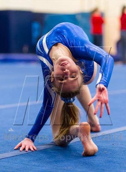 Thumbnail 1 in Yorktown Gymnastics Meet (Yorktown) photogallery.