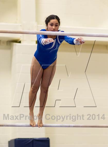 Thumbnail 3 in Yorktown Gymnastics Meet (Yorktown) photogallery.