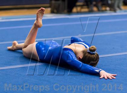 Thumbnail 3 in Yorktown Gymnastics Meet (Yorktown) photogallery.