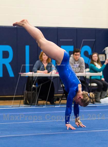 Thumbnail 1 in Yorktown Gymnastics Meet (Yorktown) photogallery.