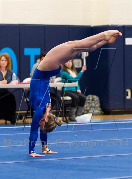 Thumbnail 3 in Yorktown Gymnastics Meet (Yorktown) photogallery.