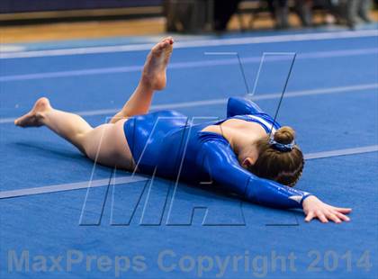 Thumbnail 1 in Yorktown Gymnastics Meet (Yorktown) photogallery.