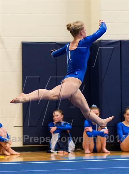 Thumbnail 1 in Yorktown Gymnastics Meet (Yorktown) photogallery.