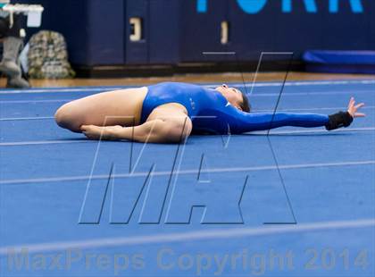 Thumbnail 2 in Yorktown Gymnastics Meet (Yorktown) photogallery.