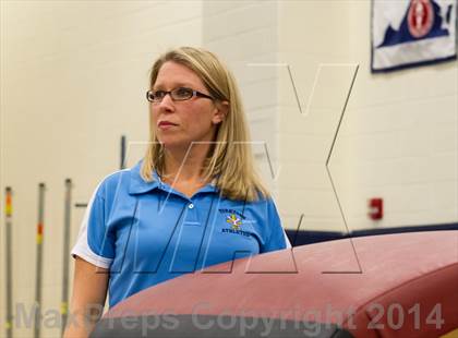 Thumbnail 1 in Yorktown Gymnastics Meet (Yorktown) photogallery.