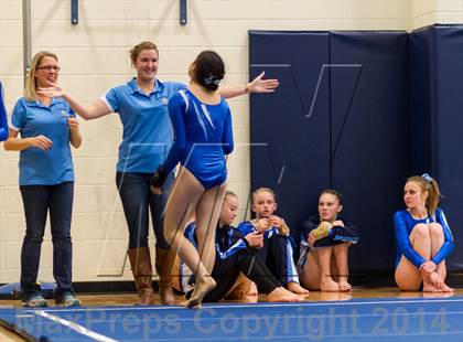 Thumbnail 3 in Yorktown Gymnastics Meet (Yorktown) photogallery.