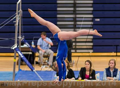 Thumbnail 3 in Yorktown Gymnastics Meet (Yorktown) photogallery.