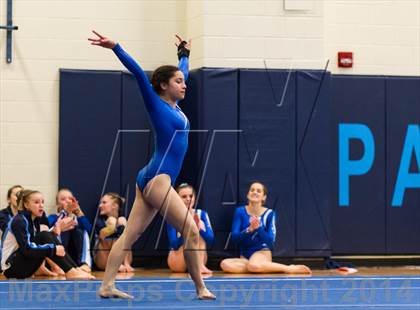 Thumbnail 1 in Yorktown Gymnastics Meet (Yorktown) photogallery.